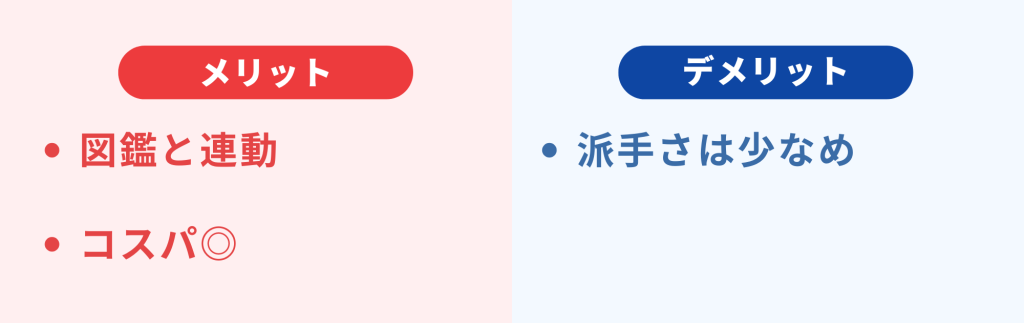 小学館の恐竜塗り絵メリットは図鑑と連動・デメリットは派手さは少ない